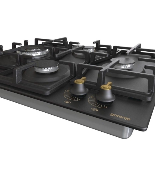 Газовая варочная панель Gorenje GW6D42CLB черный