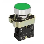 Кнопка LAY5-BA31 без подсветки зел. 1з IEK BBT60-BA-K06, фото2