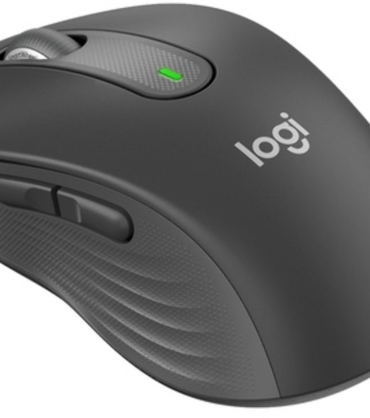 Мышь беспроводная Logitech Signature M650 графитовый, 4000 dpi, радиоканал, Bluetooth, USB, кнопки - 5