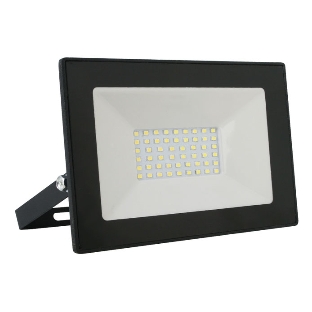 Прожектор уличный Ultraflash LFL-7001 C02 светодиодный 70Вт корп.мет./стек.черный (13328)