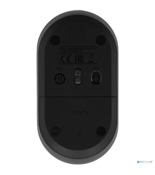 Мышь беспроводная Xiaomi Wireless Mouse Lite 2 черный, 1000 dpi, радиоканал, USB, кнопки - 3