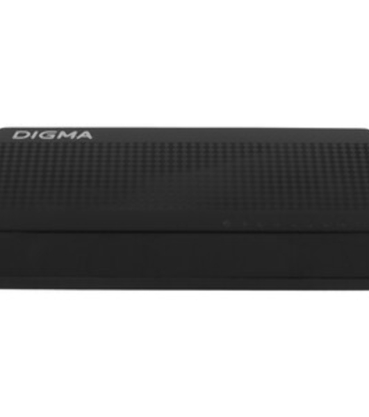 Коммутатор Digma DSW-108GEV2, 8×1 Гбит/с, неуправляемый