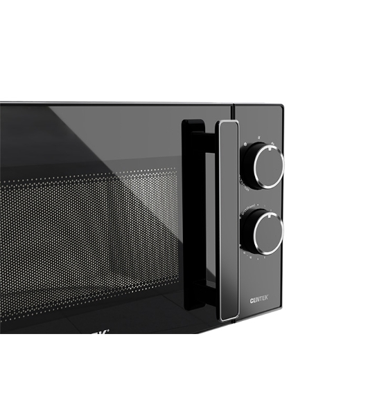 Микроволновая печь Centek CT-1560 черный, 20 л, 700 Вт, переключатели - поворотный механизм
