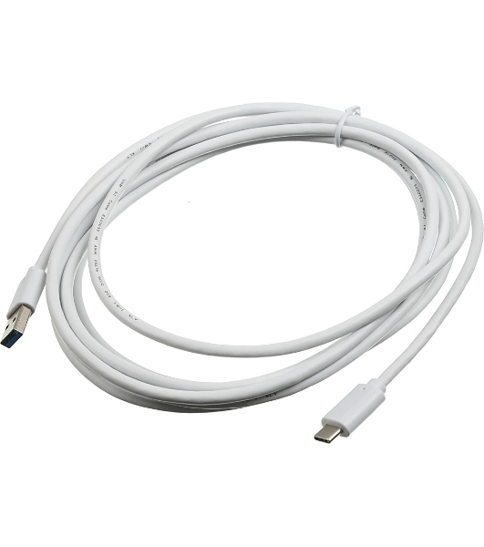 Кабель Buro BHP USB-TPC-3W USB 3.0 A(m) USB Type-C (m) 3м белый