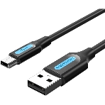 Кабель Vention USB 2.0 AM/mini B 5pin - 1м, фото2