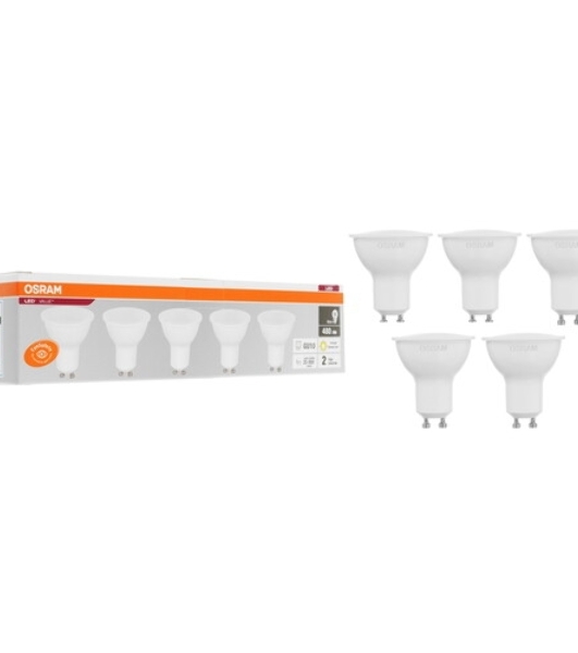 Лампа светодиодная LED Value LVPAR1650 6SW/830 230В GU10 10х1 RU OSRAM 4058075581449