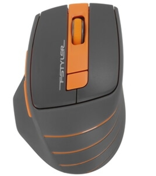 Мышь беспроводная A4Tech Fstyler FG30S серый, 2000 dpi, радиоканал, USB, кнопки - 6