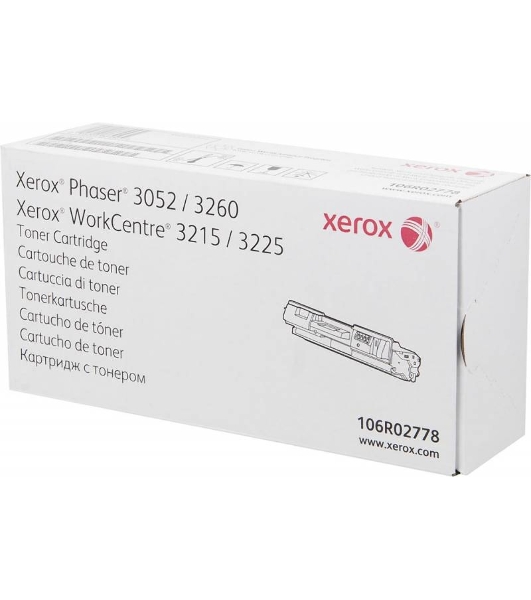 Картридж лазерный Xerox 106R02778 черный для Xerox Ph 3052/3260/WC 3215/3225 3000 стр.(Channels)