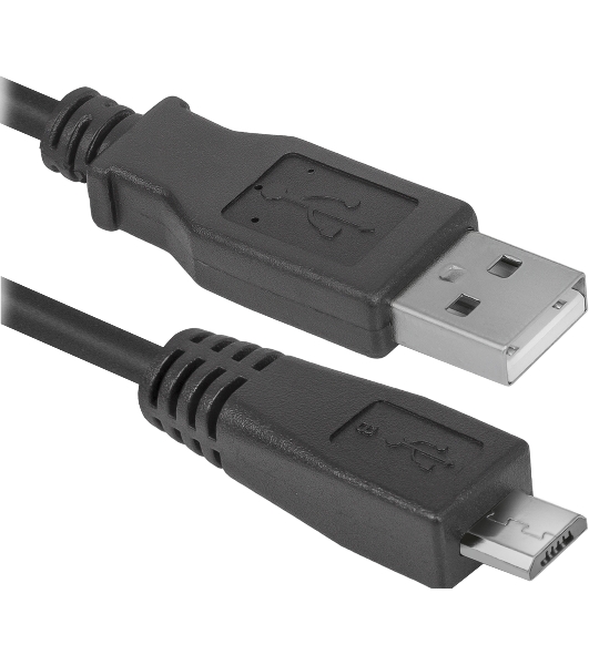 Кабель Defender USB08-06 USB 2.0 кабель для соед. USB 2.0 AM-MicroBM,1.8м, PolyBag