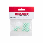 Площадка самоклеящаяся c клипсой под шлейф Rexant (ПКШ) 17х12 мм, упаковка 10 шт., фото4