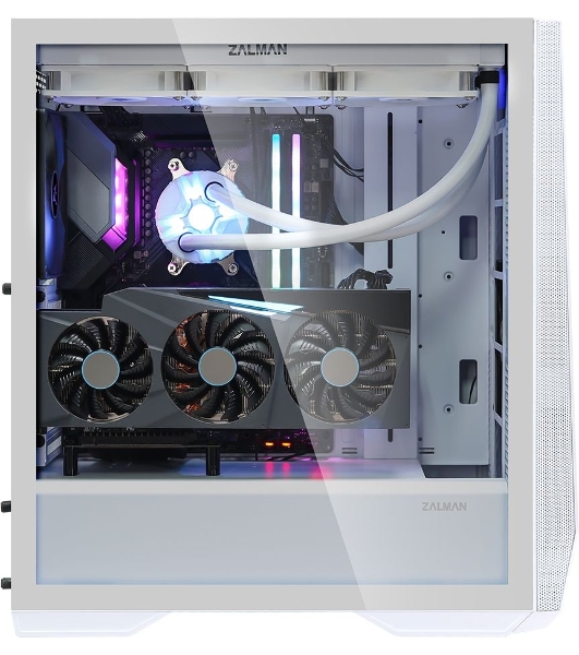 Компьютерный корпус Zalman Z9 Iceberg белый без БП ATX 3x120мм 2x140мм 4xUSB 2.0 audio bott PSU