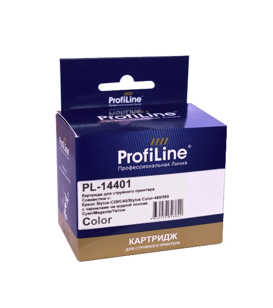 Картридж струйный ProfiLine PL-14401 для принтеров Epson StylusColor 480 Color водн