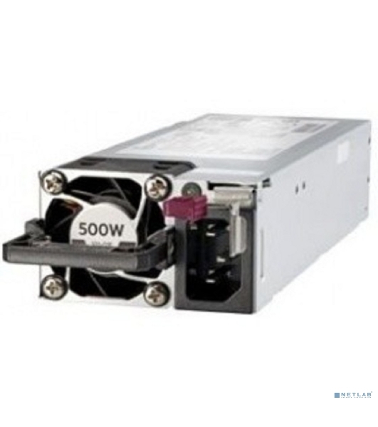 Блок питания серверный HPE 500W Flex Slot Platinum Hot Plug Low Halogen Power Supply Kit с горячей заменой