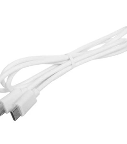 Кабель Rexant Type-C - Type-C 2,4A/1м/PVC/белый