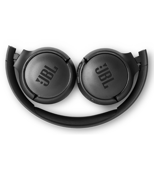 Проводные наушники JBL Tune 500 черный, накладные, Jack 3.5 мм, складная конструкция