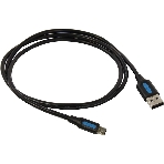 Кабель Vention USB 2.0 AM/mini B 5pin - 1м, фото 1
