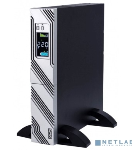 Источник бесперебойного питания Powercom Smart King RT SRT-3000A LCD 2700Вт 3000ВА черный