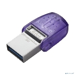 Флешка USB Kingston DataTraveler microDuo 3C (DTDUO3CG3/256GB), 256Gb, USB 3.2 Gen 1/Type-C, R/W 200/15, фиолетовый, фото6