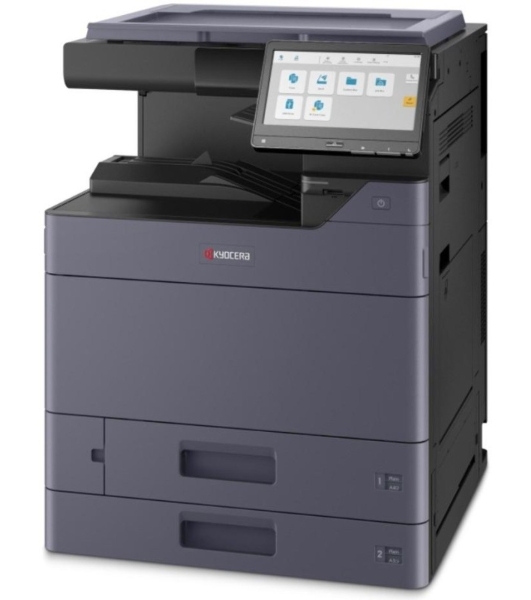 МФУ лазерное Kyocera TASKalfa 2554ci (1102YP3NL0/1102YP3NLV), A3, цветной, печ. до 25 стр/мин. (А4 ч/б) до 12 стр/мин. (А4 цвет), скан. до 200 стр/мин (двустороннее), 1200 x 4800 dpi (печать) 600x600dpi (скан.), USB, Ethernet, без крышки/тонера