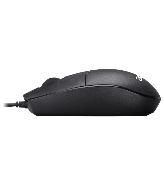 Мышь проводная Acer OMW126 черный, 1200 dpi, USB, кнопки - 3