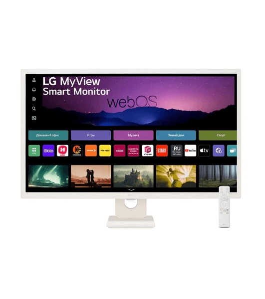 Монитор 31.5' LG 32SR50F-W IPS 1920x1080, 60 Гц, 5 мс, 16:9, 250 кд/м2, 2xHDMI, 2хUSB, белый