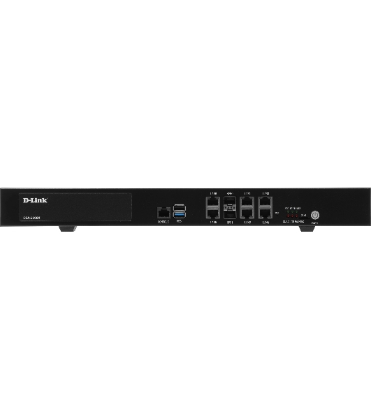 Маршрутизатор D-Link DSA-2208X/A1A, 6×1 Гбит/с + 2×10 Гбит/с SFP+, управляемый