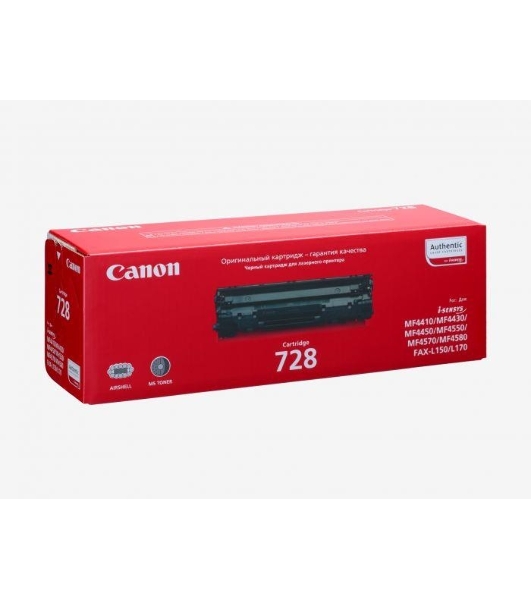Картридж лазерный Canon 728 черный (2100 стр.) для Canon MF4410/4430/4450/4550/4570/4580