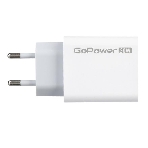Сетевое зарядное устройство GOPOWER 1USB+1TYPE-C 20W QC3.0 00-00028401 WHITE, фото 1