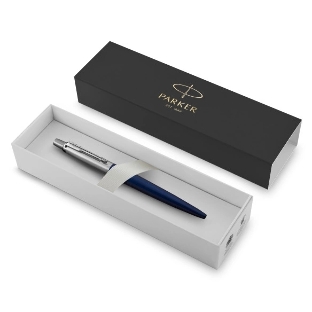 Ручка шариковая Parker Jotter Core K63 (CW1953186) Royal Blue CT, M, синие чернила, подарочная коробка