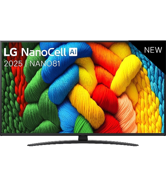 Телевизор LG 50' 50NANO81A6A черный DLED 4K UHD 60Hz Smart TV WebOS 2GB/8GB
