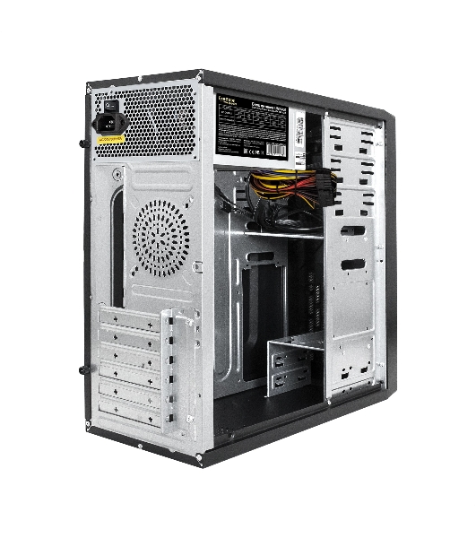 Компьютерный корпус Miditower ExeGate CP-606U-UNS400 (ATX, БП UNS400 с вент. 12см, 1хUSB/1хUSB 3.0, аудио)