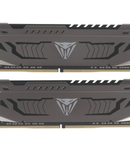 Оперативная память Patriot Viper Steel, DDR4, 32GB (2x16 GB), 3200 MHz, CL16, DIMM, радиатор, черный