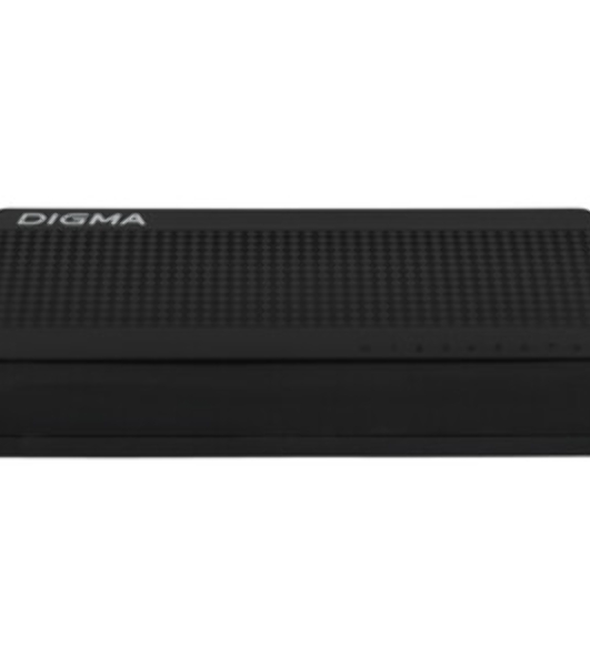 Коммутатор Digma DSW-308FE, 8×100 Мбит/с, неуправляемый