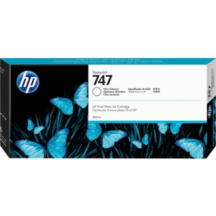 Картридж струйный HP 747 усилитель глянца, для HP DesignJet Z9+ 300-ml