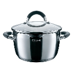 Кастрюля RONDELL RDS-025 Flaммe 5,7л RONDELL Кастрюля RDS-025 с/кр 24 см 5.7 л Flaммe. Диаметр 24см. Объем 5.7 л. Высококачественная пищевая сталь 18/10. Толщина стенок 0.6 мм. Тройное вштампованное, а затем вплавленное дно 5.0 мм. Комбинированная (зеркальная + матированная) обработка внешней поверхности. Отметки литража на внутренней поверхности посуды. Эргономичные крышка из термостойкого стекла со специальным ободком для удобного слива жидкости (2 диаметра отверстий). Ненагревающиеся ручки из нержавеющей стали с вставками из силикона. Надежное клепочное крепление. Плавный переход от дна к стенкам. Подарочная упаковка с ручкой. Буклет с рецептами. Подходит для всех видов плит и посудомоечной машины., фото2
