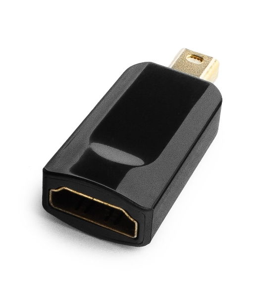Переходник miniDisplayPort - HDMI, Cablexpert A-mDPM-HDMIF-01, 20M/19F, черный, пакет