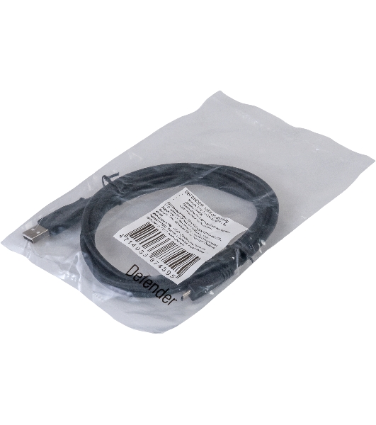 Кабель Defender USB08-06 USB 2.0 кабель для соед. USB 2.0 AM-MicroBM,1.8м, PolyBag