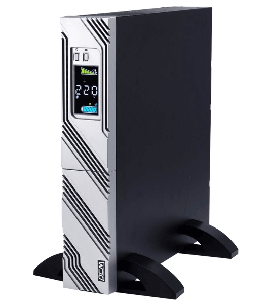 Источник бесперебойного питания Powercom Smart King RT SRT-3000A LCD 2700Вт 3000ВА черный