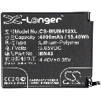 Аккумулятор CameronSino CS-MUM412XL BN43 для Xiaomi Redmi Note 4X (Ch.Version) 3.85V, 4000mAh, 15.40Wh, фото3