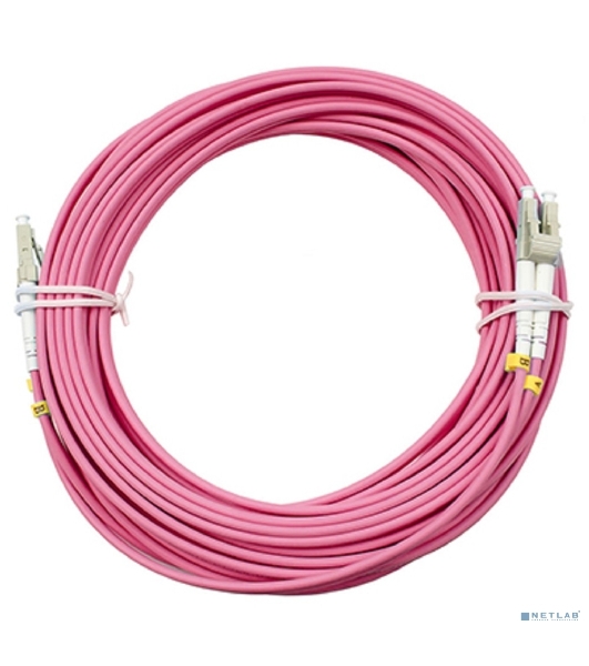 Шнур оптический Cabeus FOP-50-OM4-LC-LC-10m duplex LC-LC 50/125 мм OM4 10м LSZH