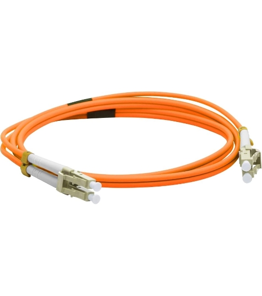 Патч-корд LANMASTER LAN-2LC-2LC/OM3-2.0 2x50/125 OM3 LC дуплекс-LC дуплекс 2м LSZH оранжевый