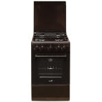 Плита газовая Cezaris ПГ 2150-05 коричневый, конфорок 4 шт, духовка 43 л, 50 см x 85 см x 50 см, фото2