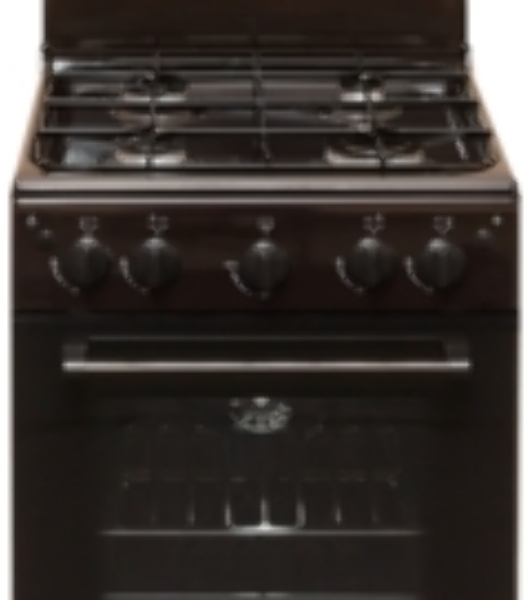 Плита газовая Cezaris ПГ 2150-05 коричневый, конфорок 4 шт, духовка 43 л, 50 см x 85 см x 50 см