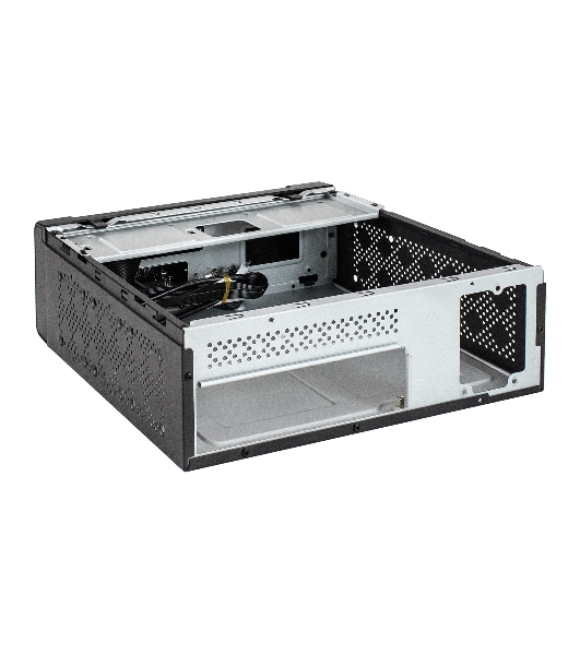 Компьютерный корпус Desktop ExeGate EX294018RUS FL-102 (mini-ITX, без БП, 2*USB+1*USB 3.0, аудио, черный)