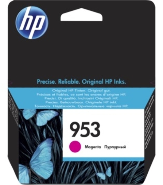 Картридж струйный HP 953 F6U13AE пурпурный для HP OJP 8710/8715/8720/8730/8210/8725 (700 стр.)