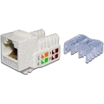 Модуль Keystone RJ45, Cat.5E, UTP, 90 градусов, белый, фото2