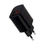 Сетевое зарядное устройство Rexant 2 x USB, 5V, 2.4 A, черный, фото 1
