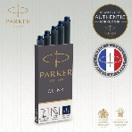Картридж Parker Quink Z11 (CW1950385) черный/синие чернила, для ручек перьевых (5шт), фото4