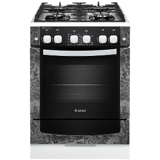 Плита газовая Gefest ПГ 6500-02 0113 черный, конфорок 4 шт, духовка 52 л, 60 см x 85 см x 60 см