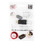 Переходник miniDisplayPort - HDMI, Cablexpert A-mDPM-HDMIF-01, 20M/19F, черный, пакет, фото4